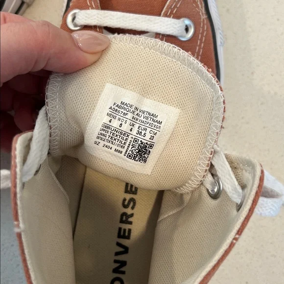 Converse High-Top Sneakers - Rust - W6 - Picture 8 of 8